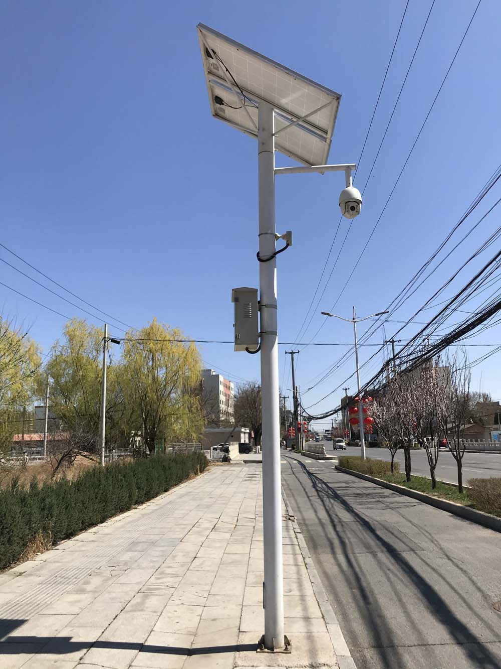 城市道路太阳能监控